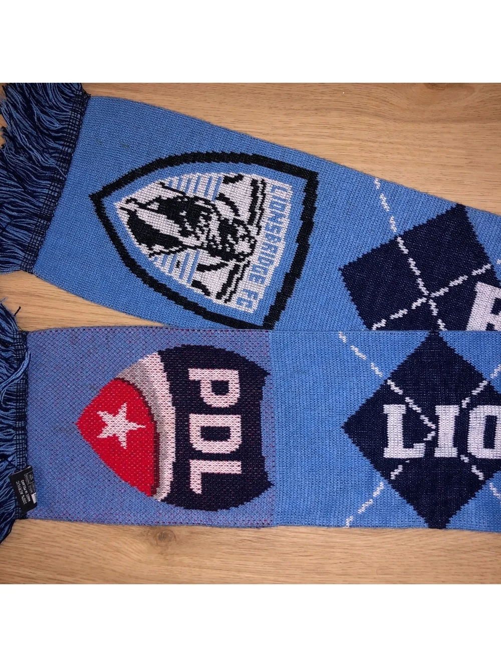 LIONSBRIDGE FC FOOTBALL CLUB FOUNDING MEMBER SCARF ERREA SOCCER USL RARE